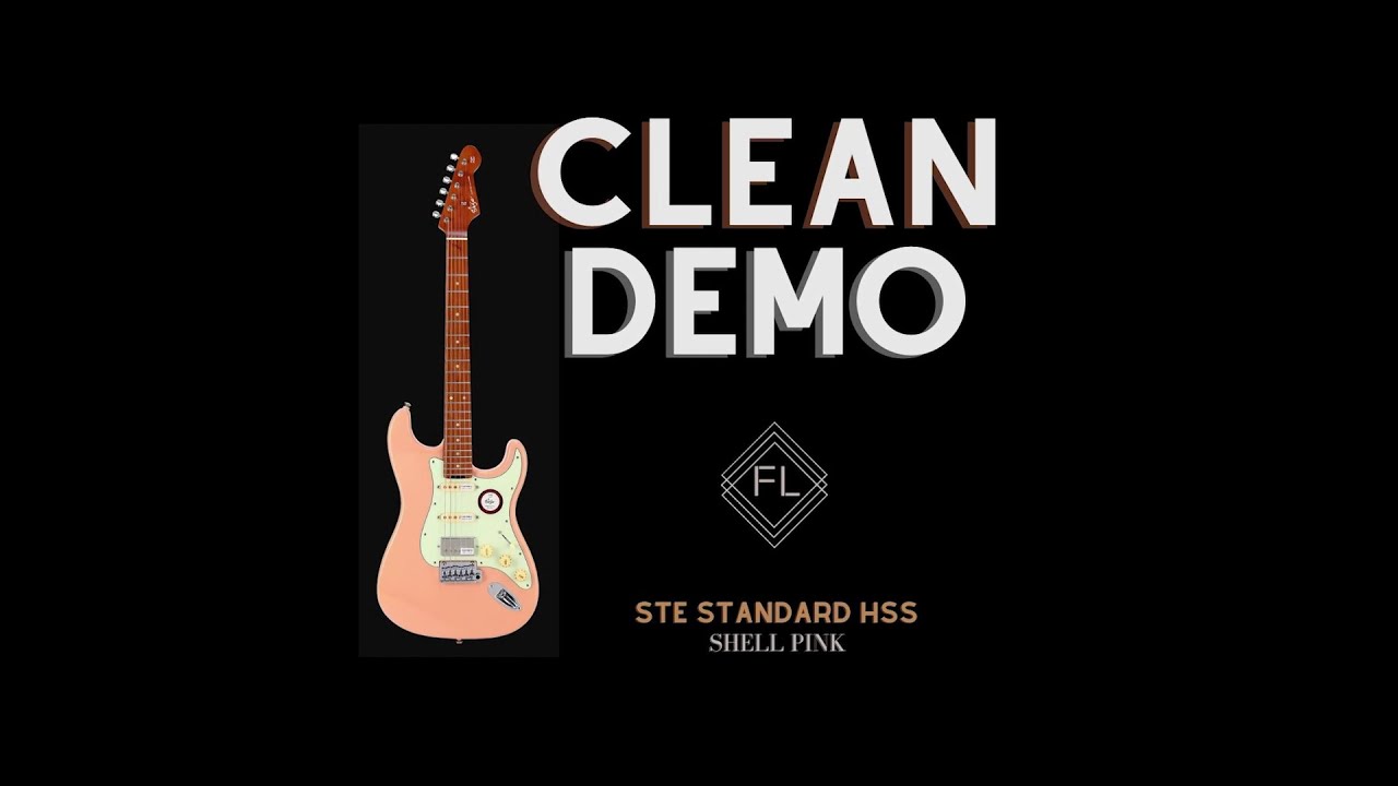 Shijie STE Standard HSS Clean Sound Demo by FL Guitar (Shijie Guitar Indonesia)