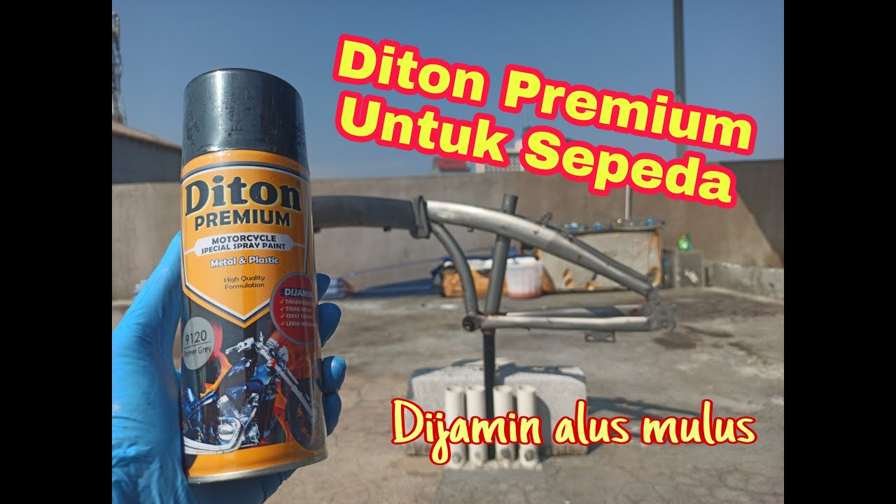 Pemakaian Epoxy Diton Premium Untuk Sepeda