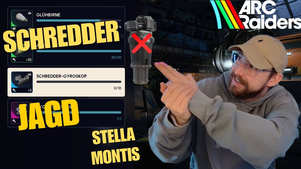 Wir gehen auf SCHREDDERJAGT | Arc Raiders Stella Montis