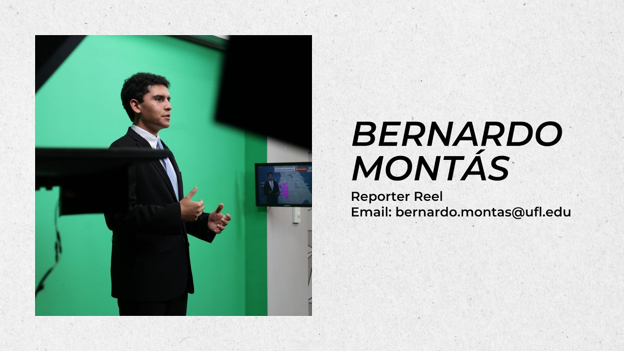 Bernardo Montás: Reporter Reel (Spring 2026)