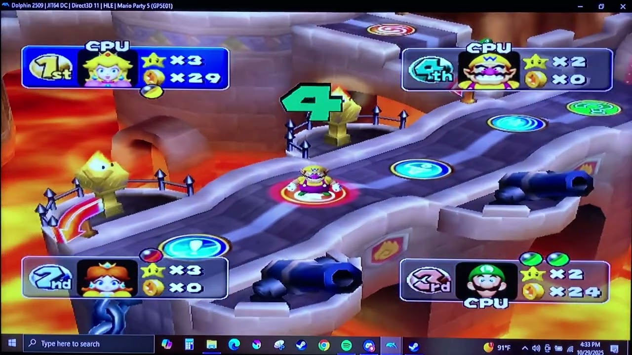 Mario Party 5, режим вечеринки! Игра 6, часть 6