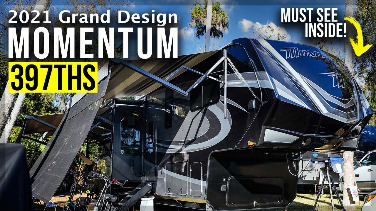 2021 Grand Design Momentum 397THS // Полный день тура на автодоме!