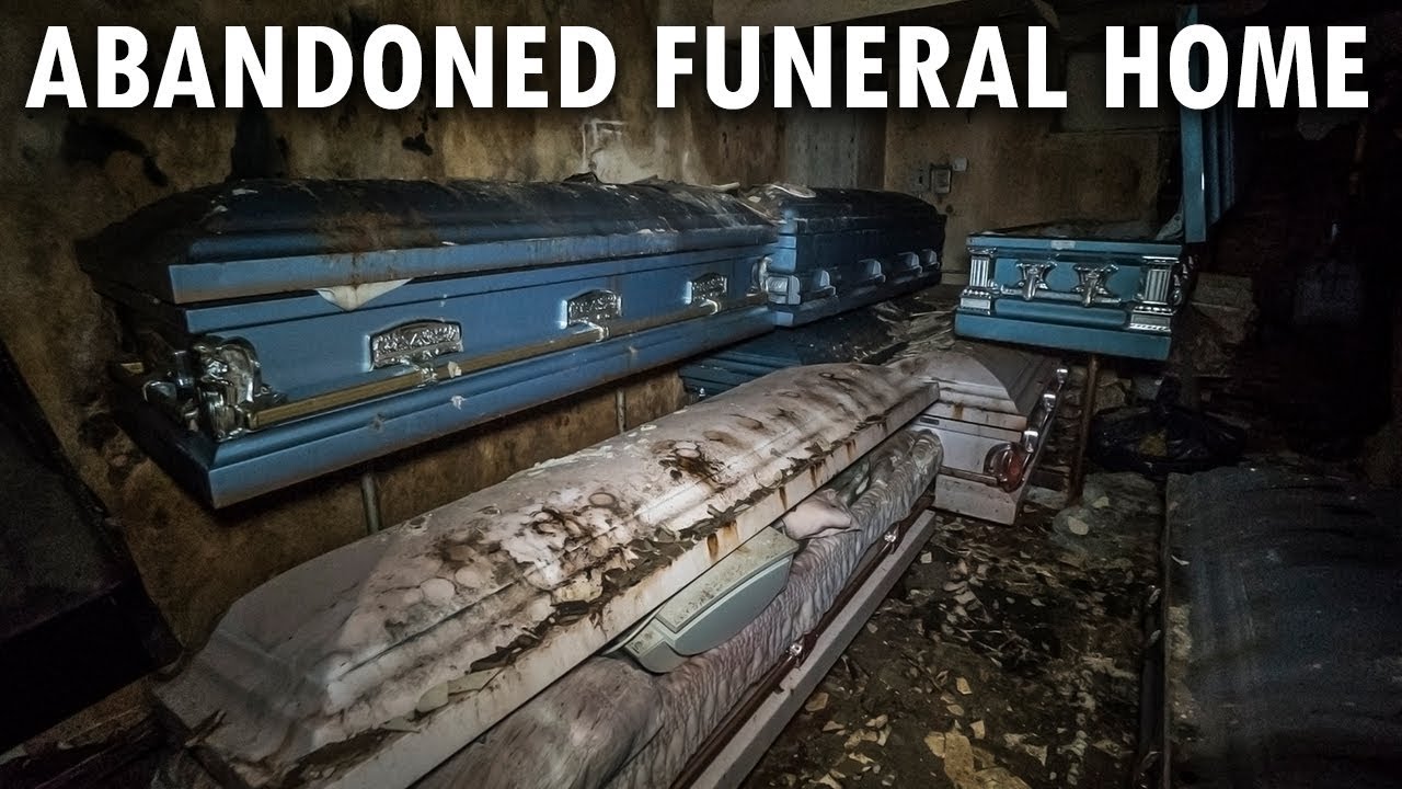 Abandoned Cleveland Funeral Home | House of Wills | DOZENS OF CASKETS