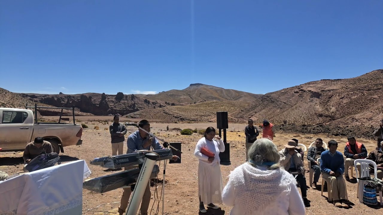 predicacion en la comunidad de santa Isabel provincia sub lipez