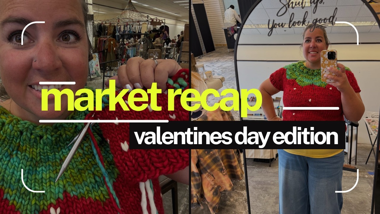 MARKET DAY ✨SOLD OVER 1.2K 💸 WHAT SOLD OUT 🧶 WOULD I RETURN?