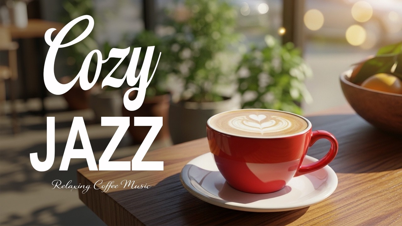 Cozy Jazz ☕🎶 Coffee Shop Ambiance & Relaxing Jazz Music for Studying & Relaxing.