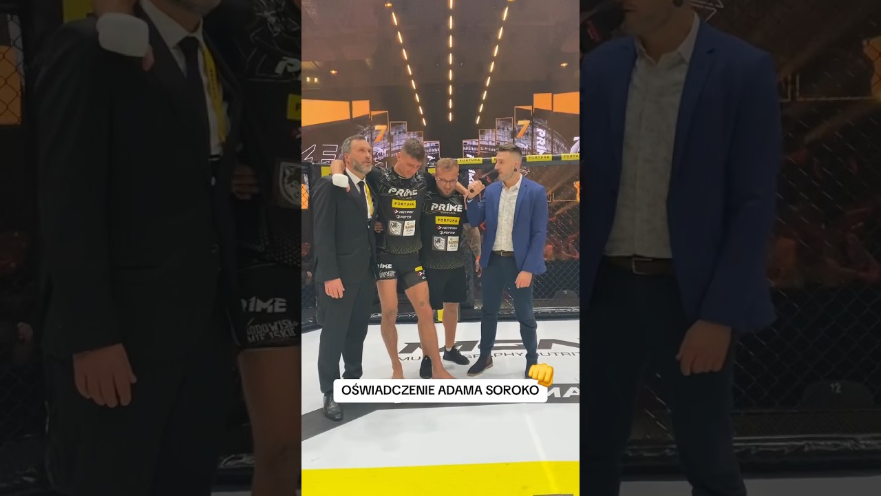 OŚWIADCZENIE ADAMA SOROKO 👊 | PRIME 7
