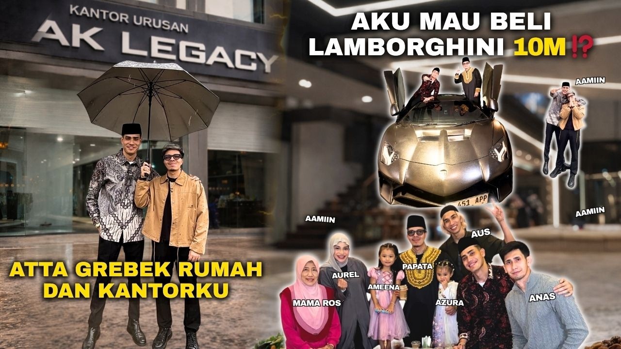 GEREBEK RUMAH ATTA HALILINTAR | BELI MOBIL LAMBORGHINI 2026 ‼️