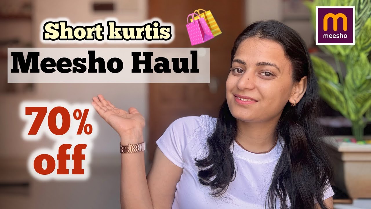 Meesho Short Kurti Haul | Meesho Haul | Under Budget Fashion ✨