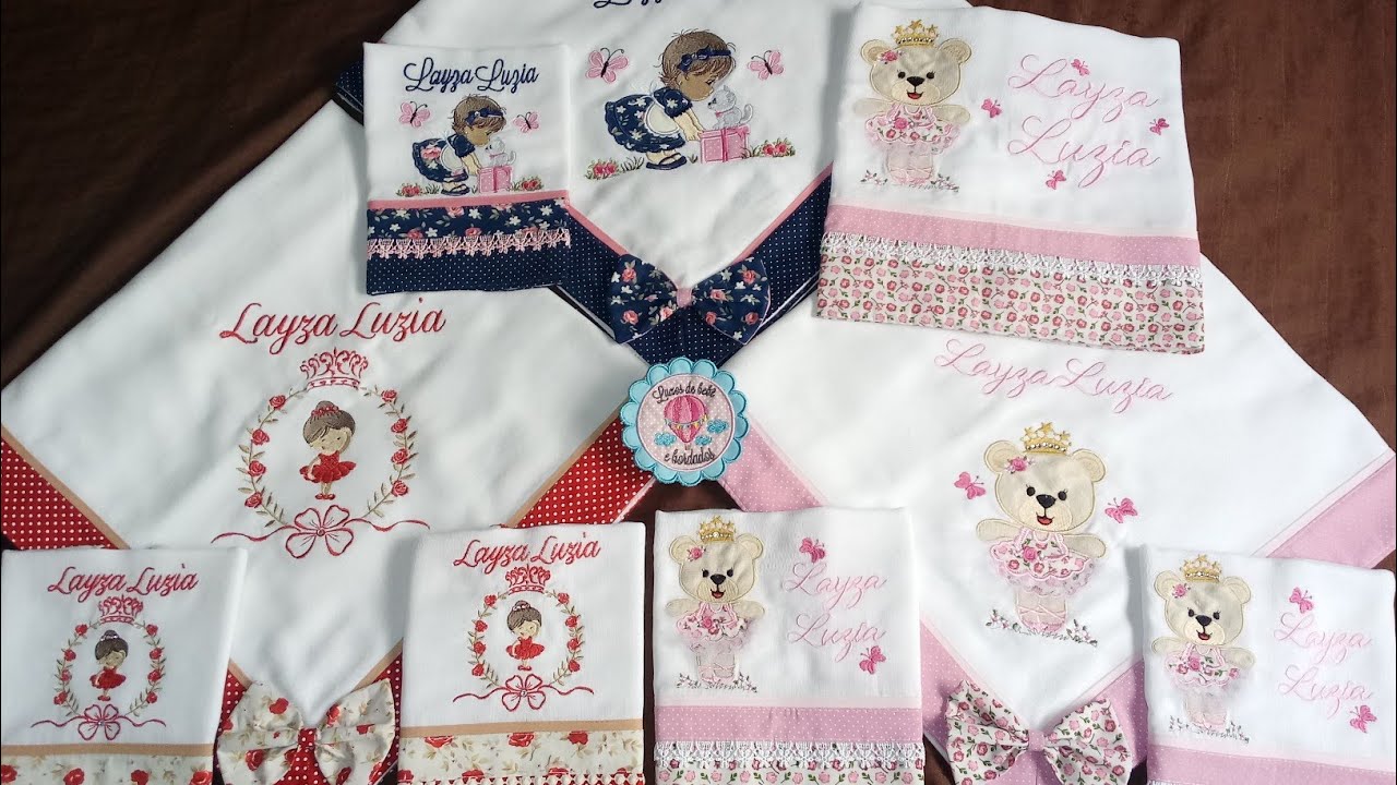 Kit maravilhoso enxoval da Layza