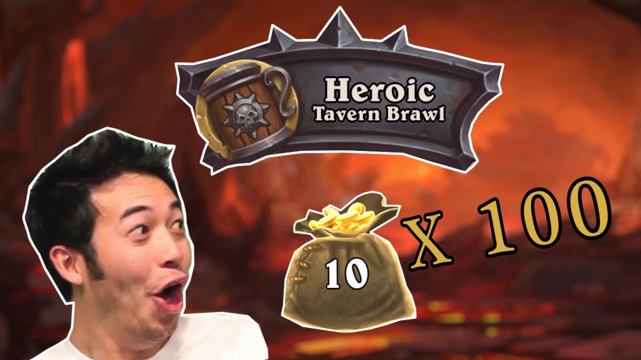 Hearthstone - 1000 Gold to Play With a Serious Deck and Almost Lose vs a Fun Deck