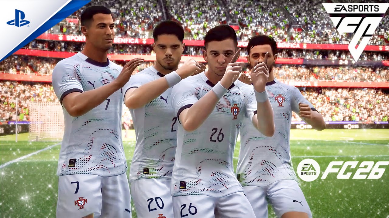 POR vs MAR - Full Highlights FC26 4k[60fps] - Cristiano Ronaldo