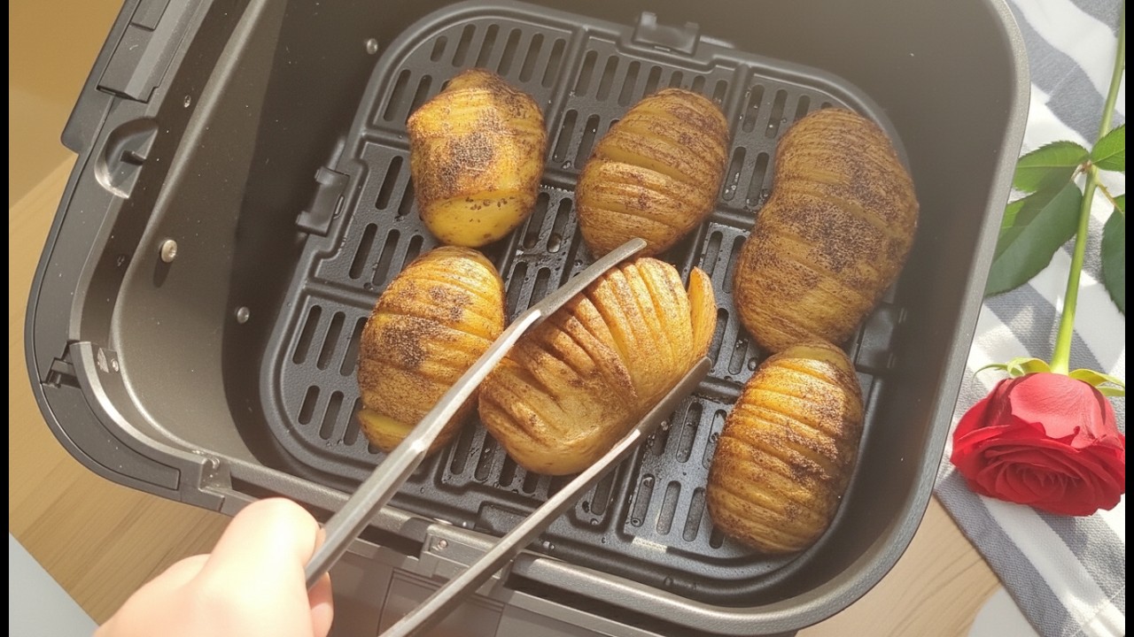 Trying the VIRAL Air Fryer Potatoes Recipe (It's Worth the Hype!)
