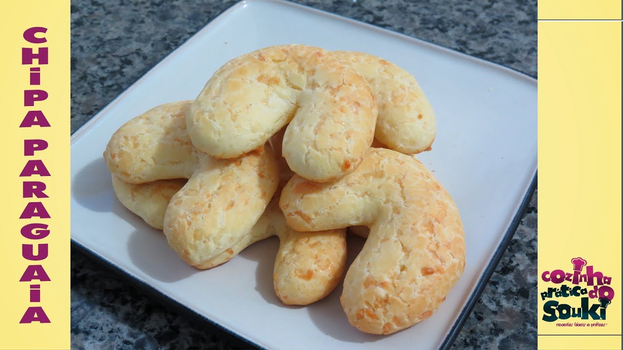 Chipa paraguaia / Biscoito de queijo - Receita fácil e prática