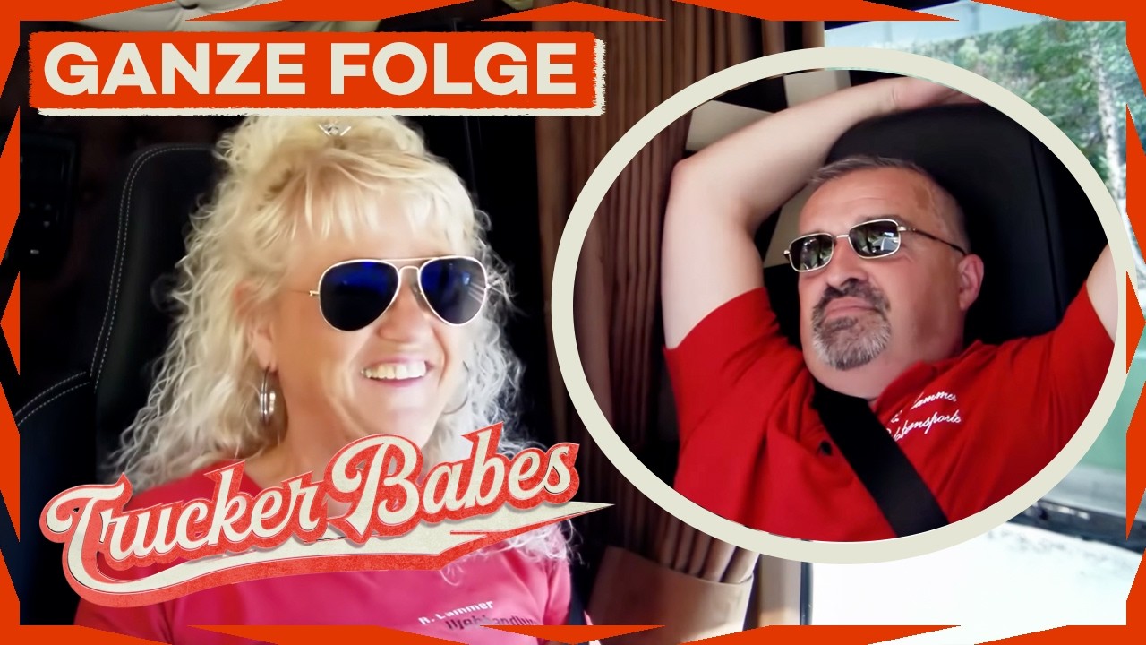Hochzeitstag ❤️ im LKW: Bettina auf Silotour mit ihrem Ehemann | GANZE FOLGE | Trucker Babes