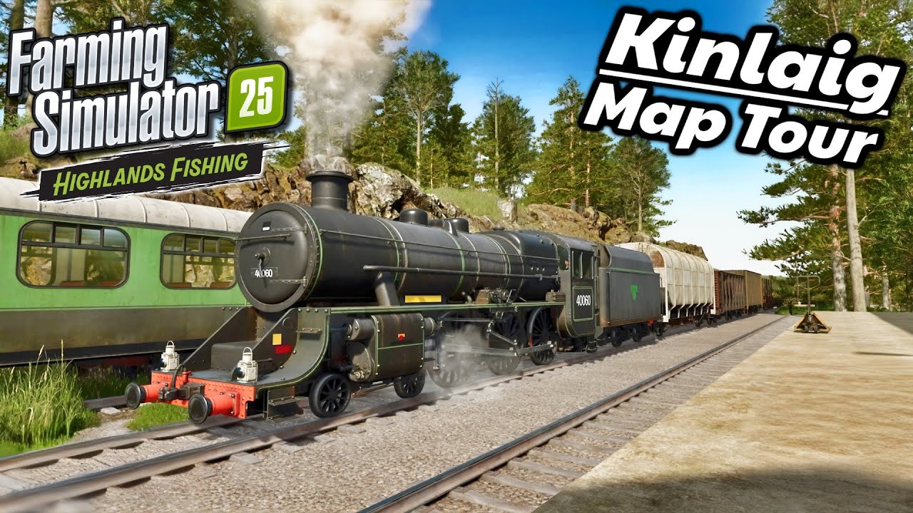 Kinlaig - Map Gameplay | Highlands Fishing Expansion | FS25