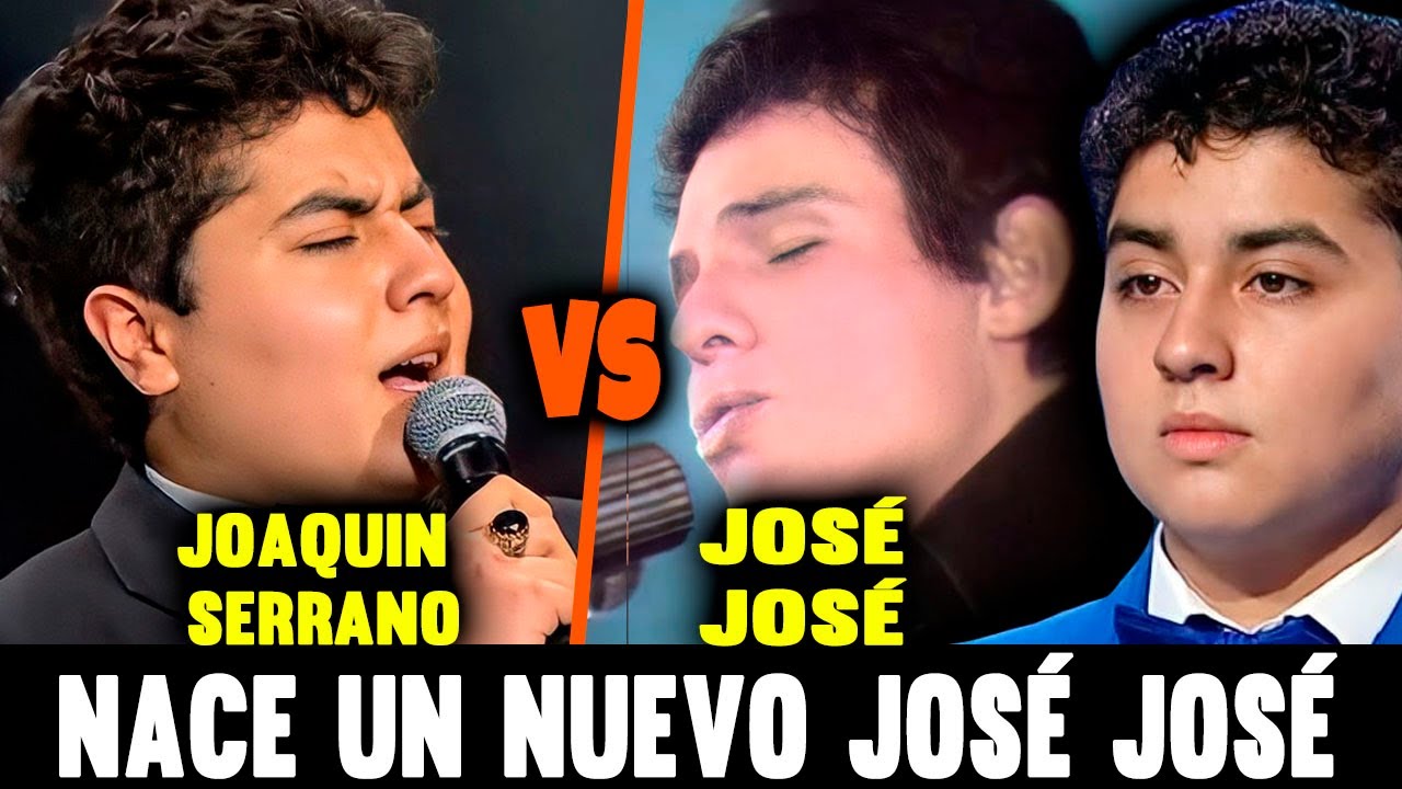 JOAQUIN SERRANO ( Imitador chileno ) vs JOSE JOSE - YO SOY CHILE [ Comparación de voces ]