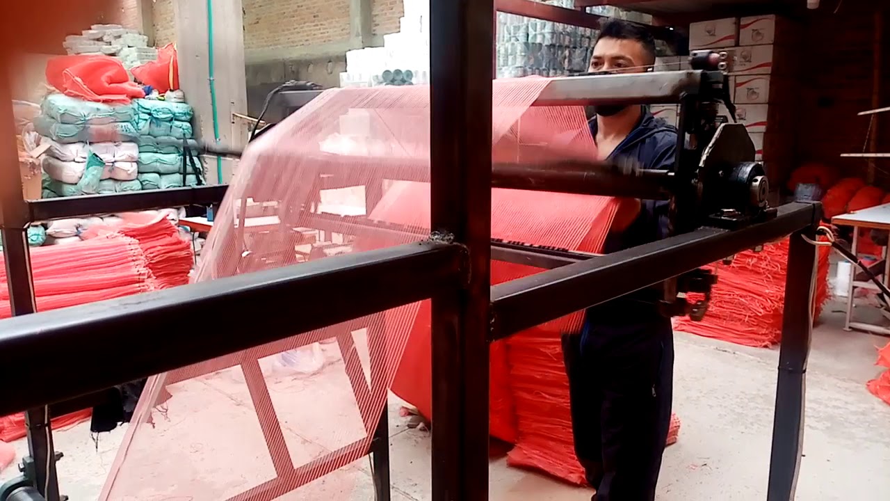 Maquina cortadora de sacos de polipropileno