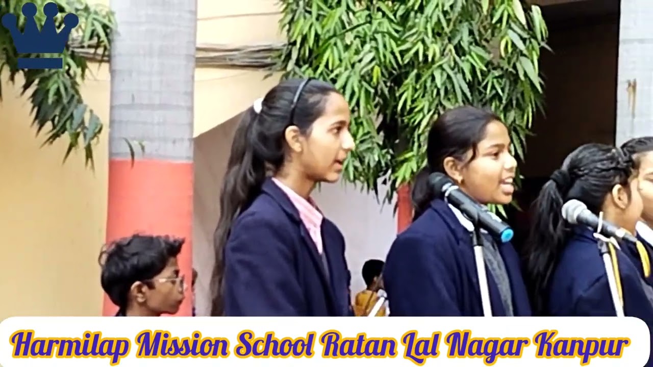 Harmilap Mission School Ratan Lal Nagar Kanpur celebrating Bharat Ki Gaurav Gatha in School