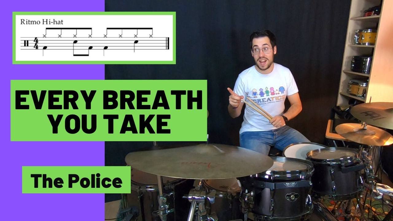 🥁EVERY BREATH YOU TAKE - The Police (DRUM COVER) BATERÍA