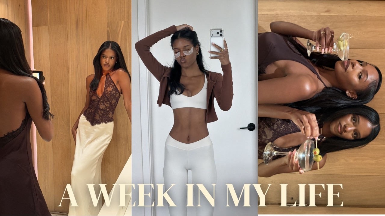 A full week in my life | Balancing full time content creating, fitness, & social life!