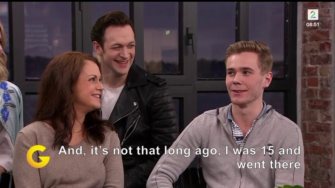 Tarjei Sandvik Moe talks grease and sings on God Morgen Norge | ENGLISH SUBS