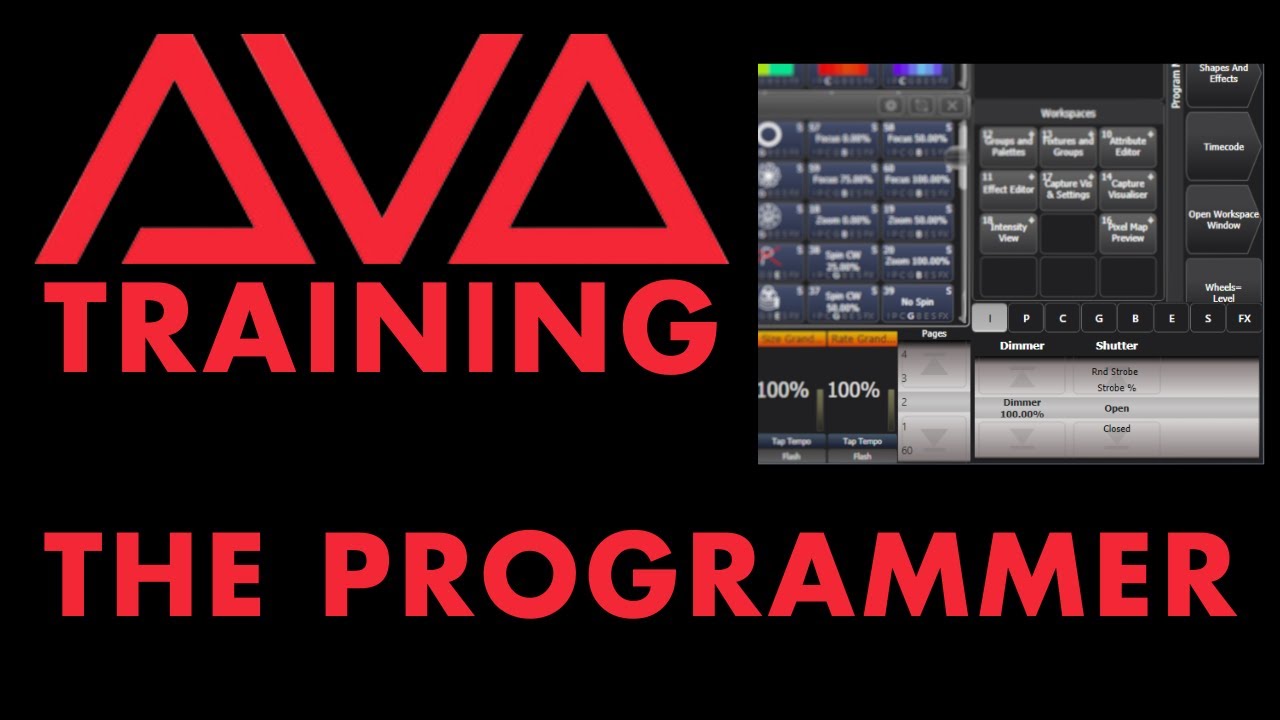 Avolites Titan Training: The Programmer