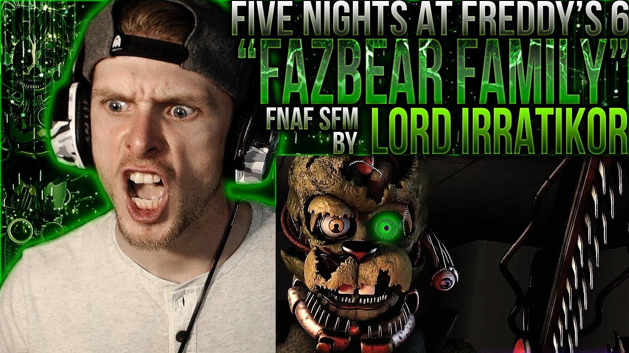 Vapor Reacts #644 | [FNAF SFM] FNAF 6 SONG ANIMATION 
