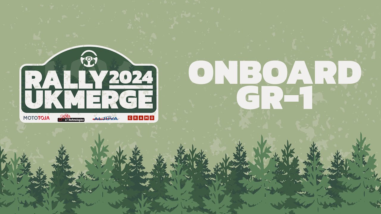 Rally Ukmergė 2024 onboardas GR-1