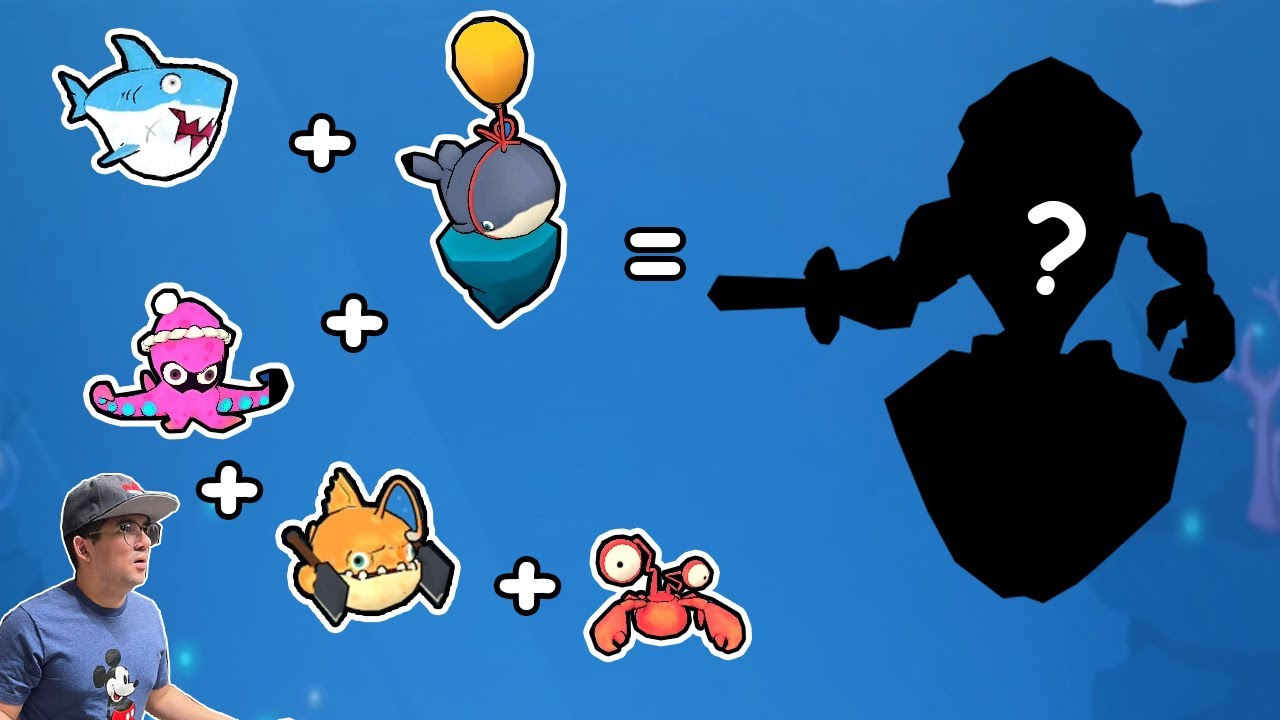 MISTUREI TODOS OS ANIMAIS AQUÁTICOS DO OCEANO E TRANSFORMEI NUMA SUPER CRIATURA!!