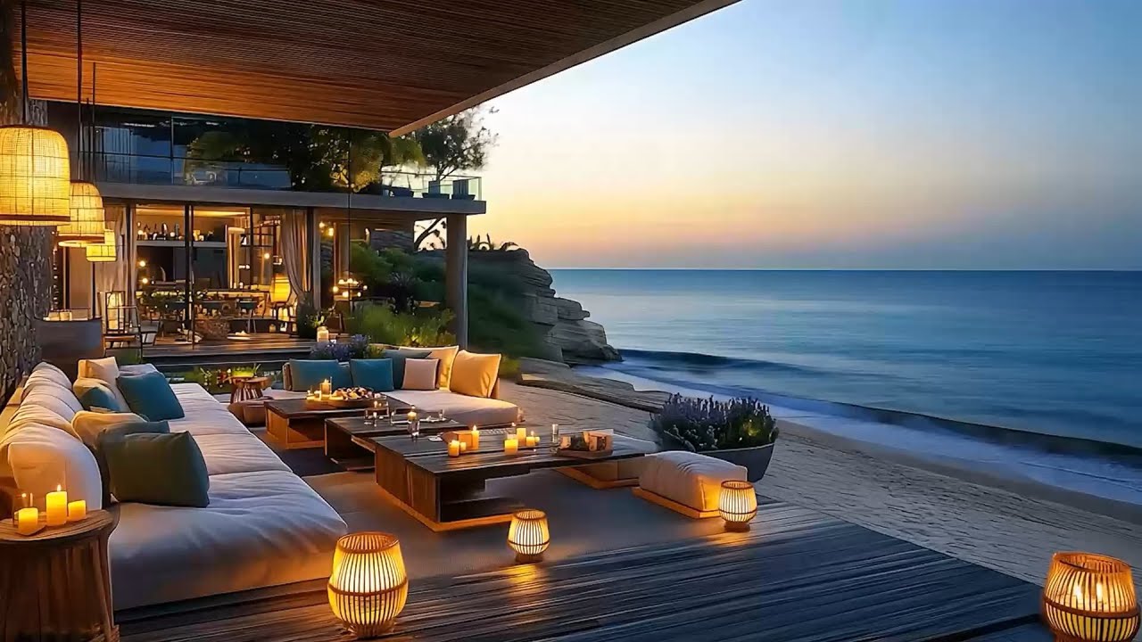Sunset Beach Jazz Vibes: Cozy Apartment Chillax 🎷🌅