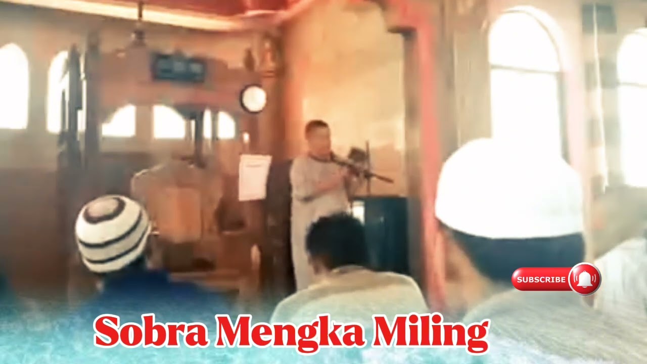 Subla man e Moro mengka miling | ust saguir salendab