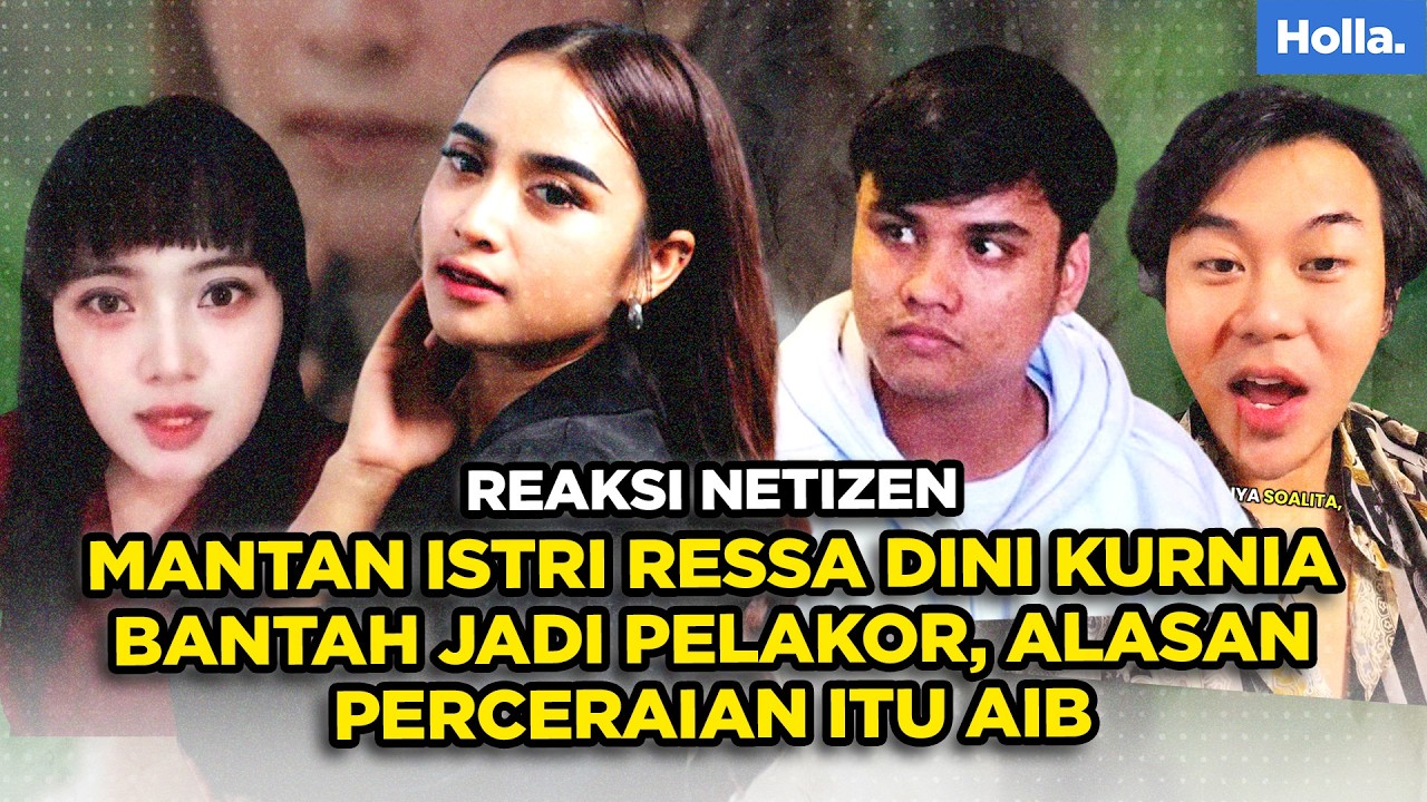 REAKSI NETIZEN MANTAN ISTRI RESSA DINI KURNIA BANTAH JADI PELAKOR, ALASAN PERCERAIAN ITU AIB