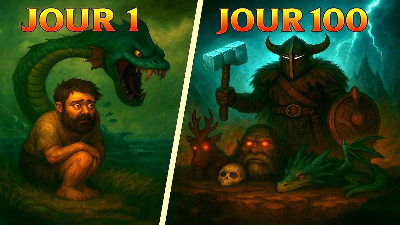 100 Jours sur Valheim – L’aventure Viking ultime