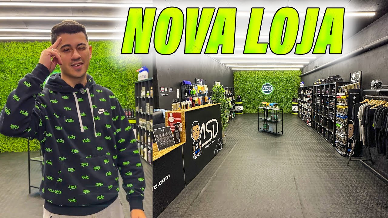 NOVA LOJA E NOVO CANAL | PRIMEIRO VIDEO ! | AllSpeedDrive Shop