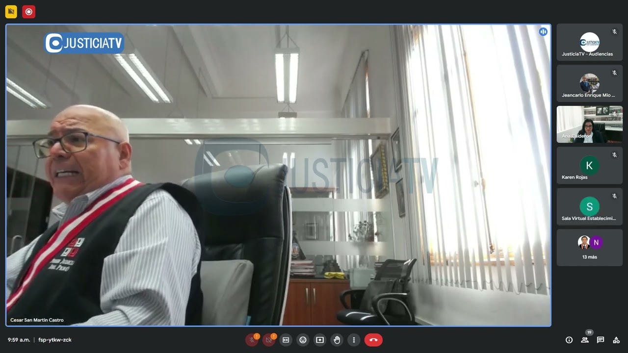 Apelación en el proceso seguido contra Guido Aguila, Sergio Noguera y  Cesar Hinostroza