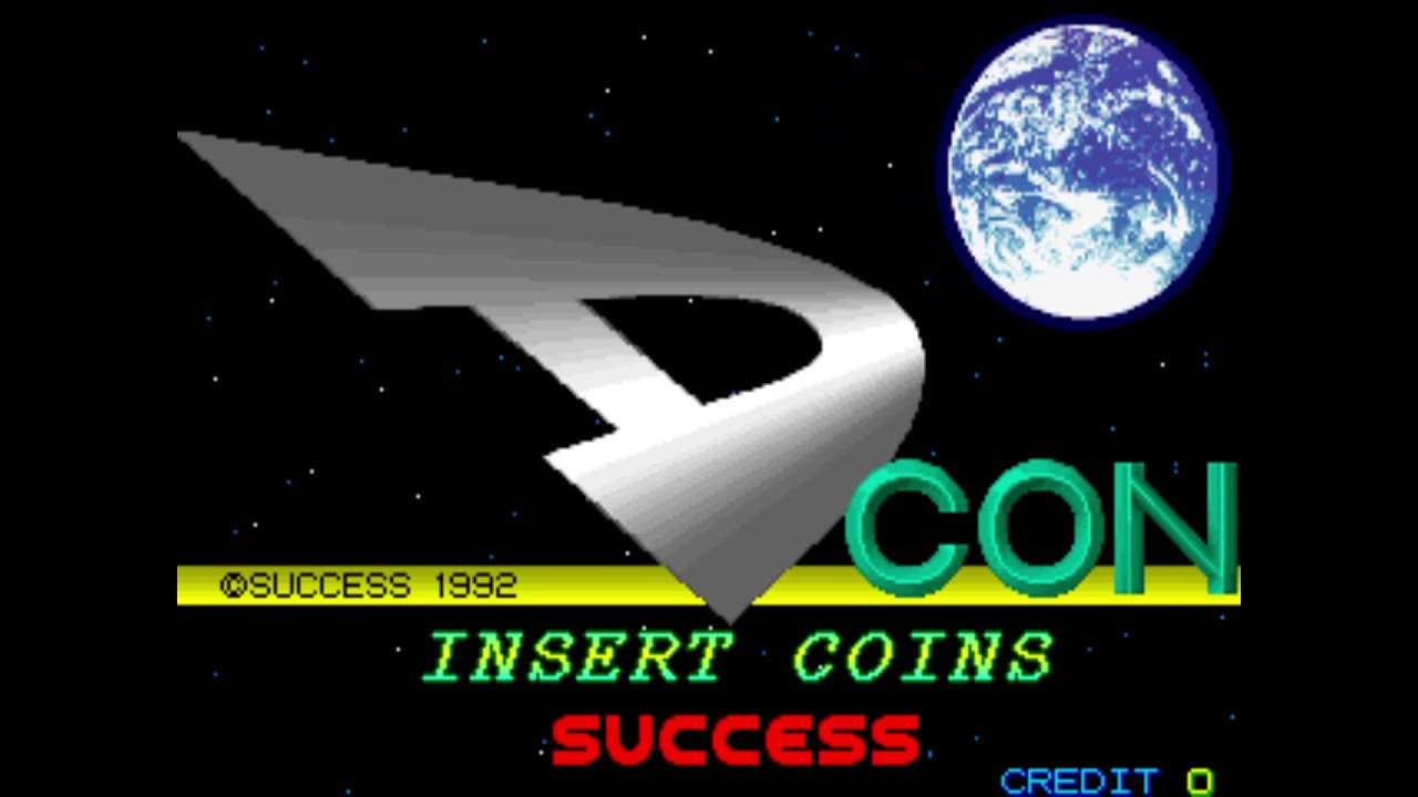 D Con Arcade Game, Success 1992, Longplay Playthrough