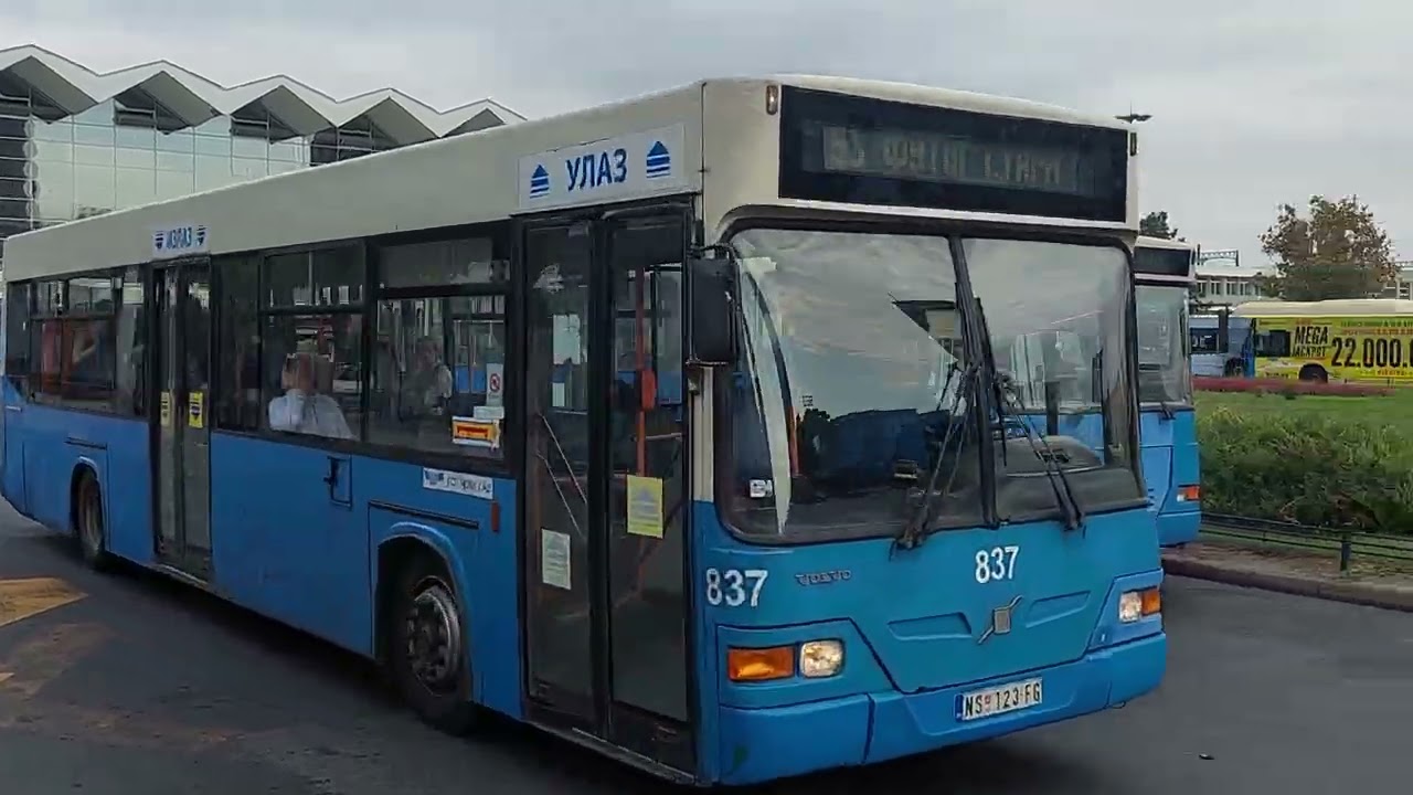 1997' Volvo B10M-55 Neobus (JGSP 719) & 2005' Volvo B7RLE Neobus (JGSP 837) in Novi Sad. Sep. 2025