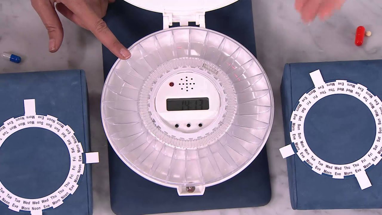 28 Day Supply Automatic Lockable Pill Dispenser with Alarm with Rachel Boesing