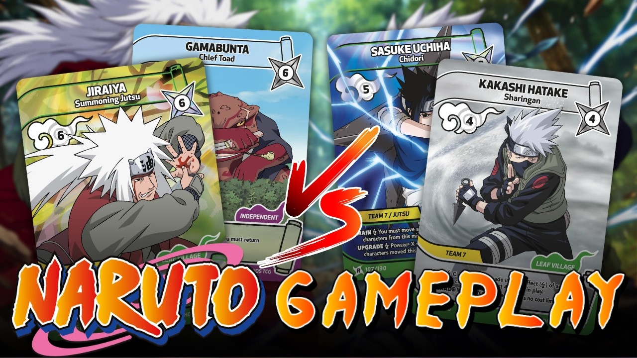 Jiraiya Summons vs. the #1 Meta Deck | Naruto Mythos TCG Gameplay