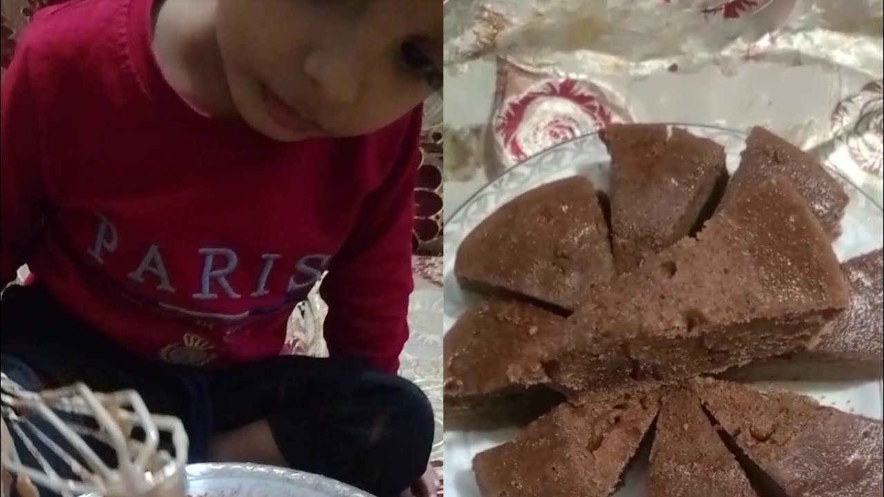  আমার ছেলেও চকলেট কেক বানাতে পারে এত সহজ🍫🎂😋