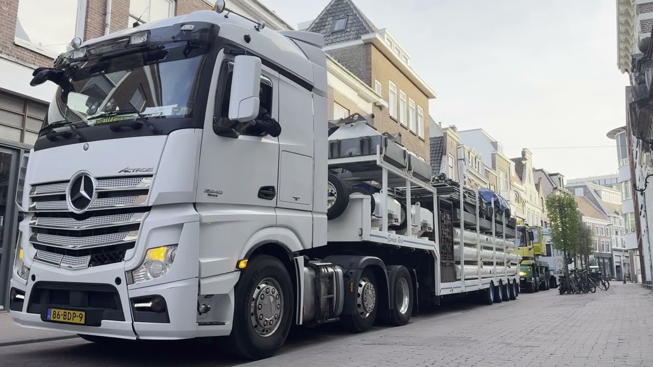 Kermis Haarlem 2025 | Transport & Opbouw deel 1