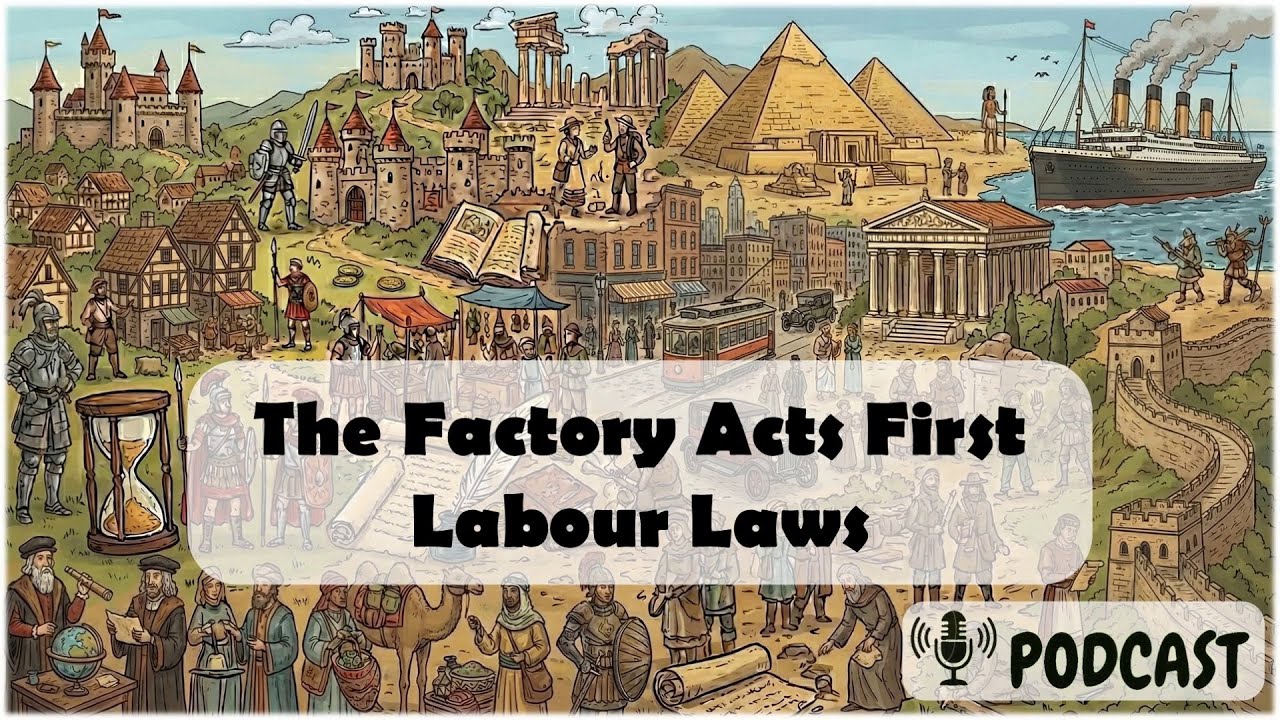 The Factory Acts First Labour Laws (Podcast)