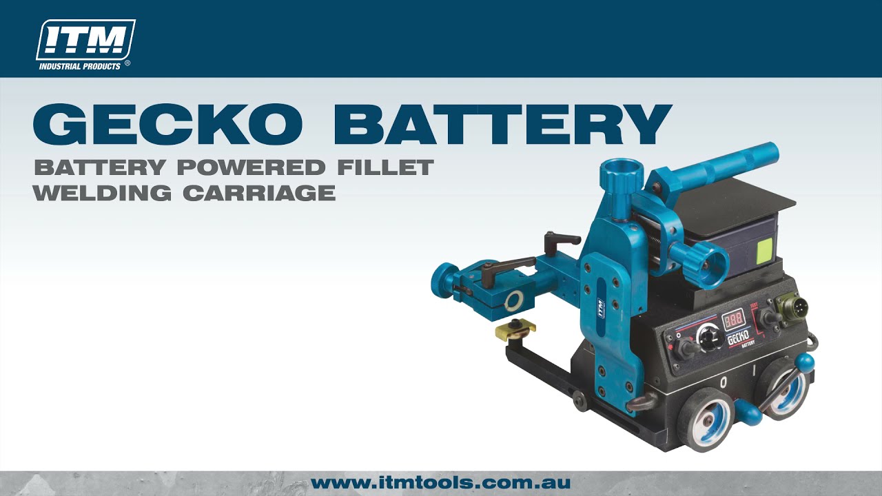 Gecko Battery - Battery Powered Fillet Welding Carriage