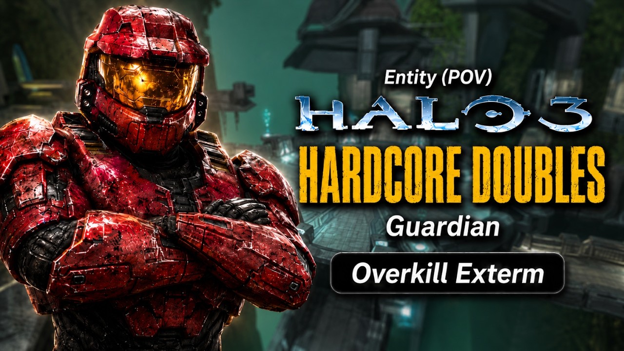 21 Kills + Overkill Exterm | Hardcore Doubles on Guardian (Entity POV)