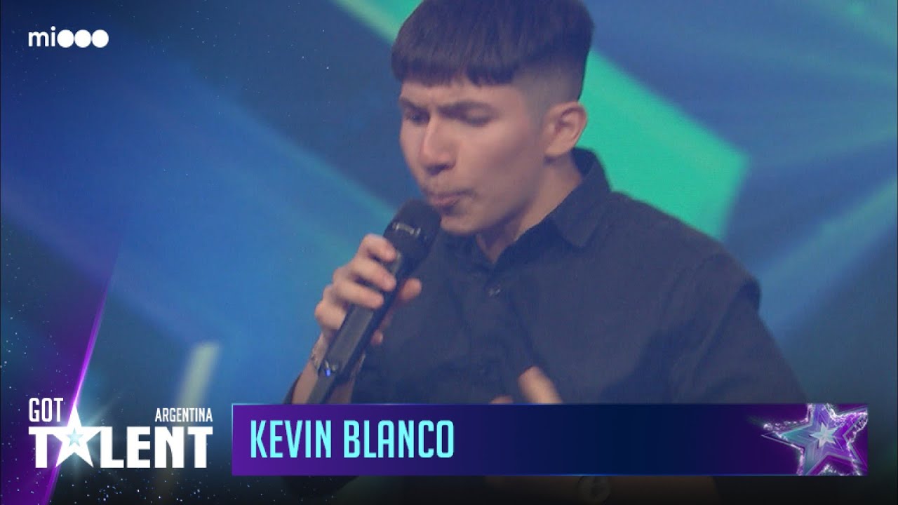 Kevin Blanco - Rapero | Audiciones | Got Talent Argentina 2023