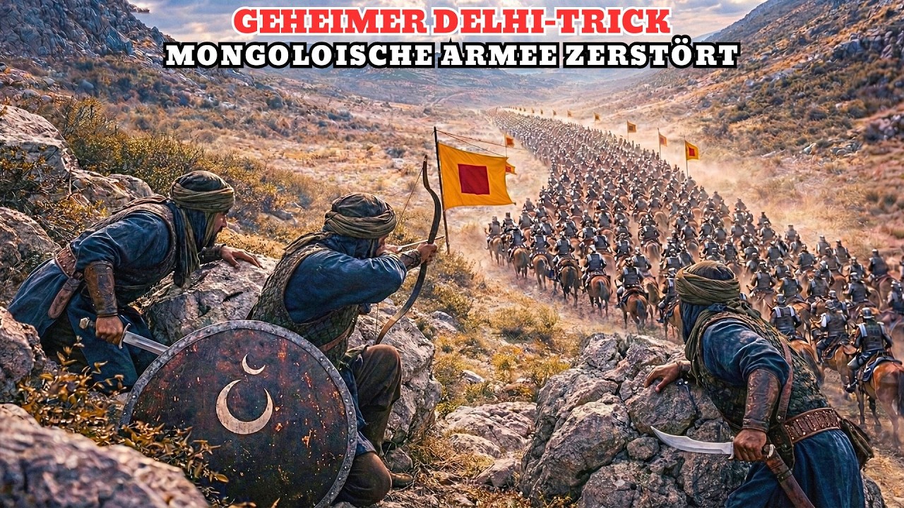 Der GEHEIME DELHI-TRICK, der die MONGOLOISCHE ARMEE ZERSTÖRTE