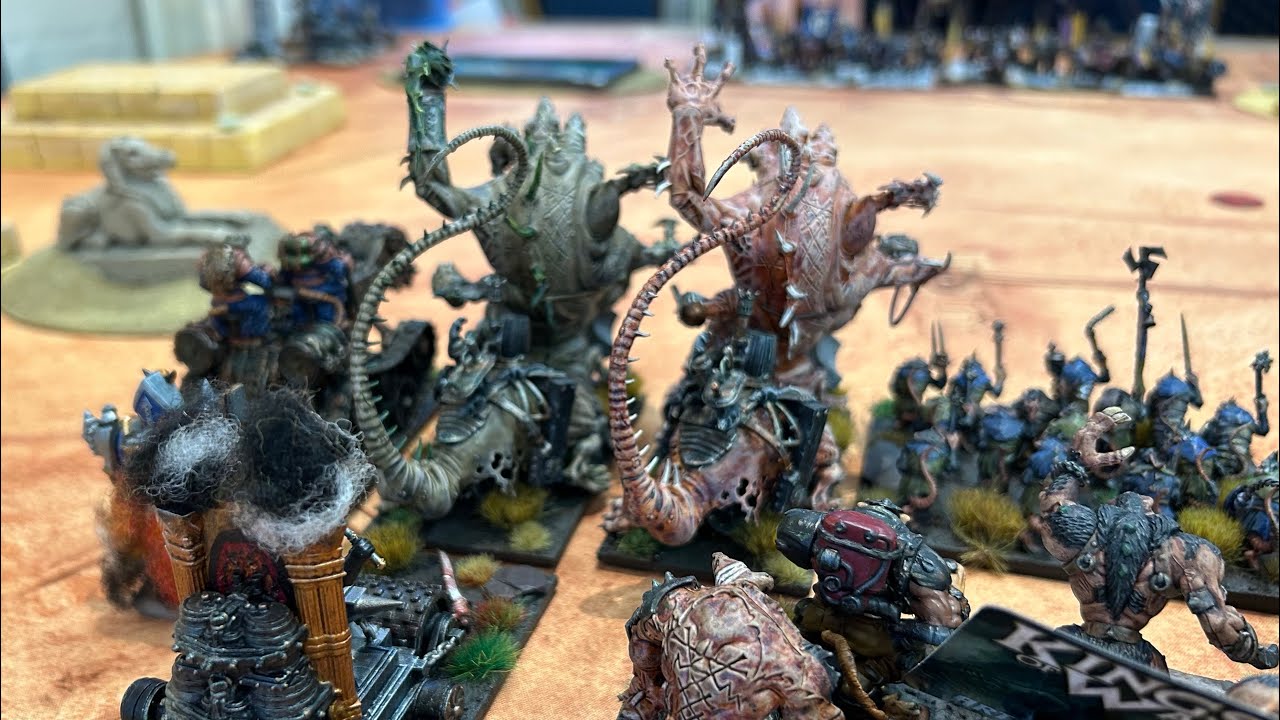 War of the Roses 3 Kings of War Tournament Report, day 2.