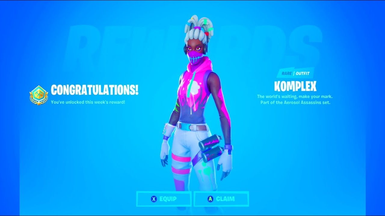 HOW TO UNLOCK THE *NEW* FREE EXCLUSIVE SKIN! | KOMPLEX SKIN SHOWCASE + KOMPLEX BACKBLING COMBOS!