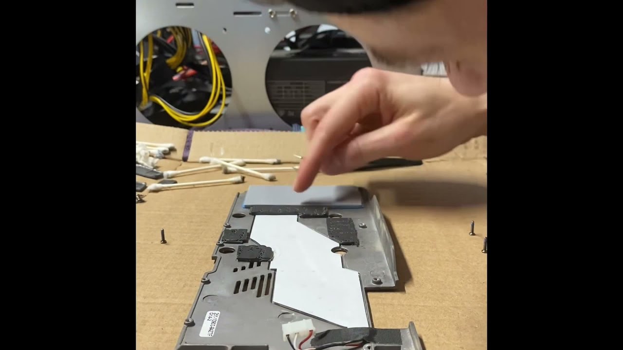 Zotac 3080 Amp Holo thermal pad replacement and results